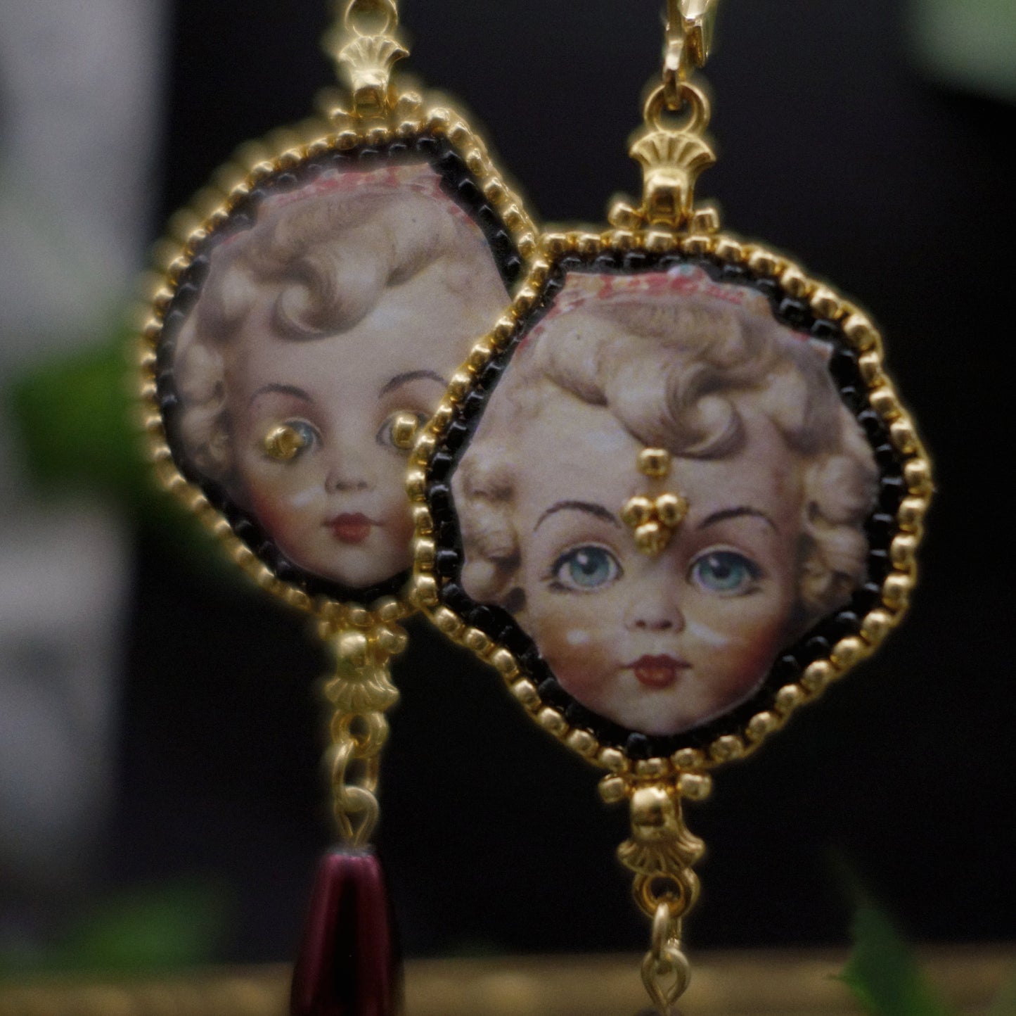 Boucles têtes de poupée