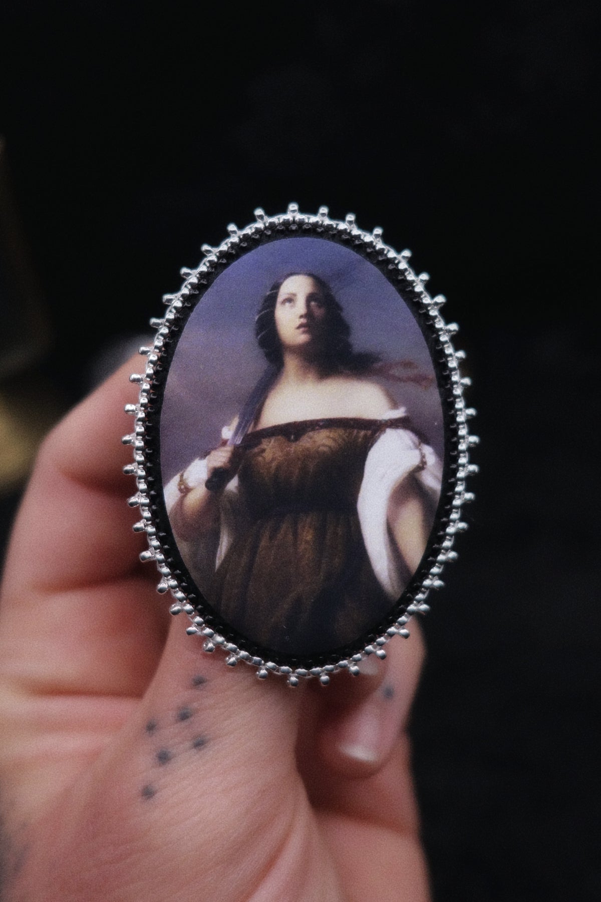 Broche tableau