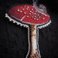Broche champignon et escargot