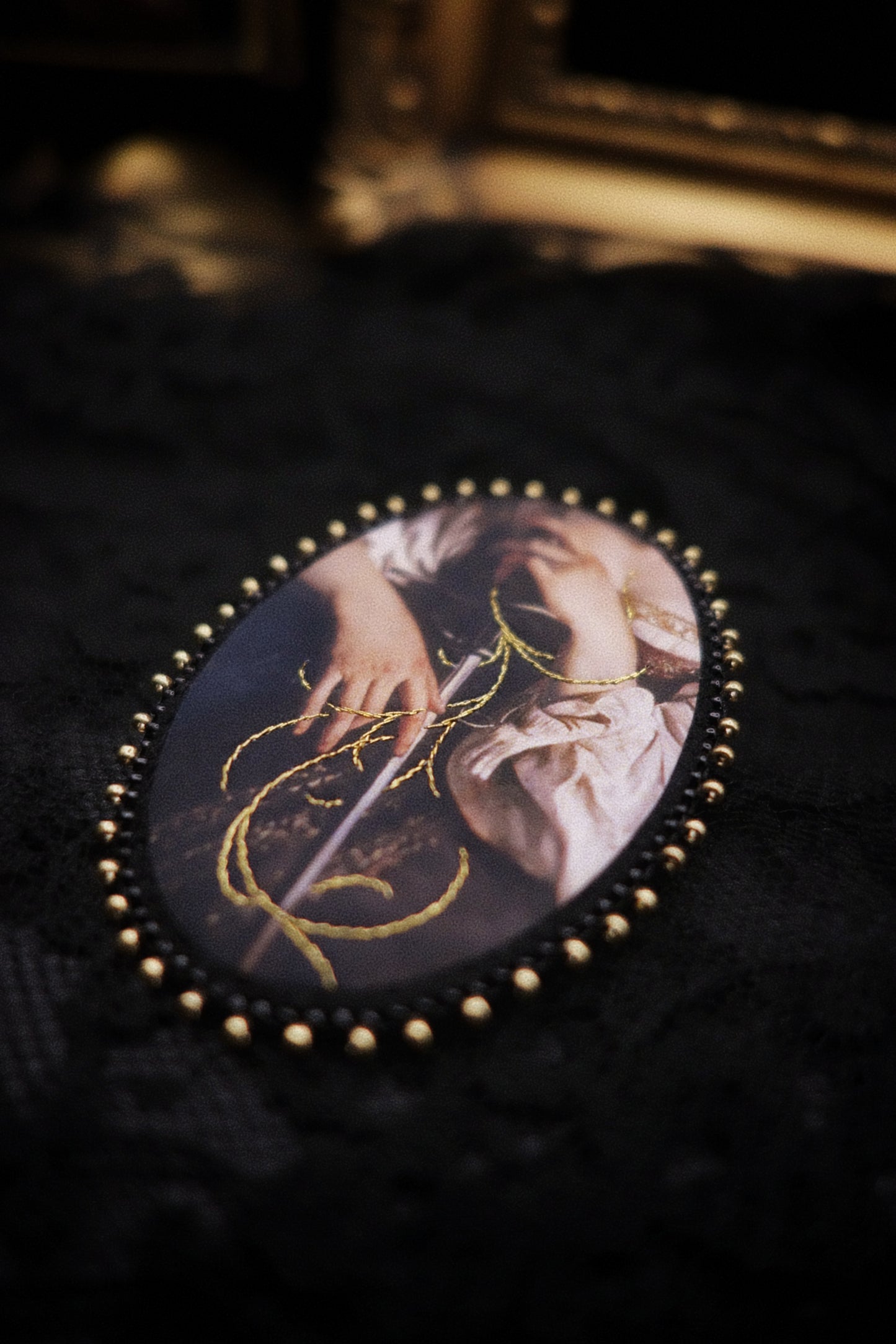 Broche tableau