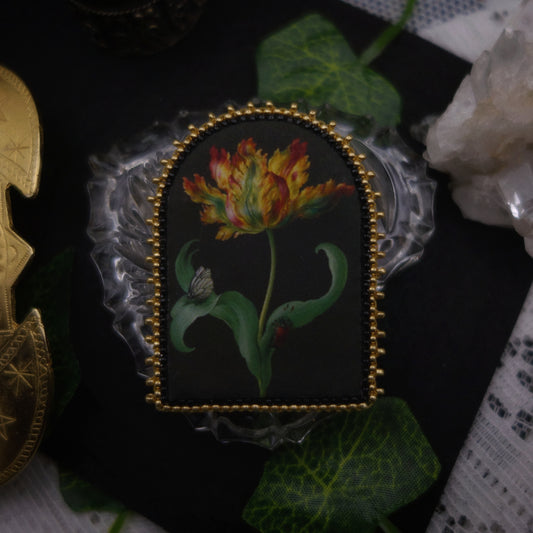 Broche fleur -- vide atelier