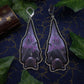 Boucles chauve-souris "my body, my choice"
