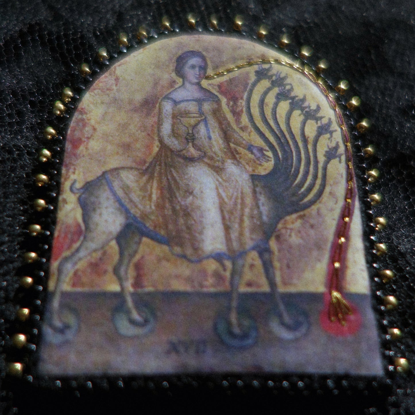 Broche tableau