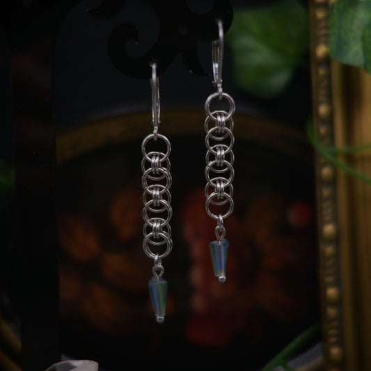 Boucles pointes bleues