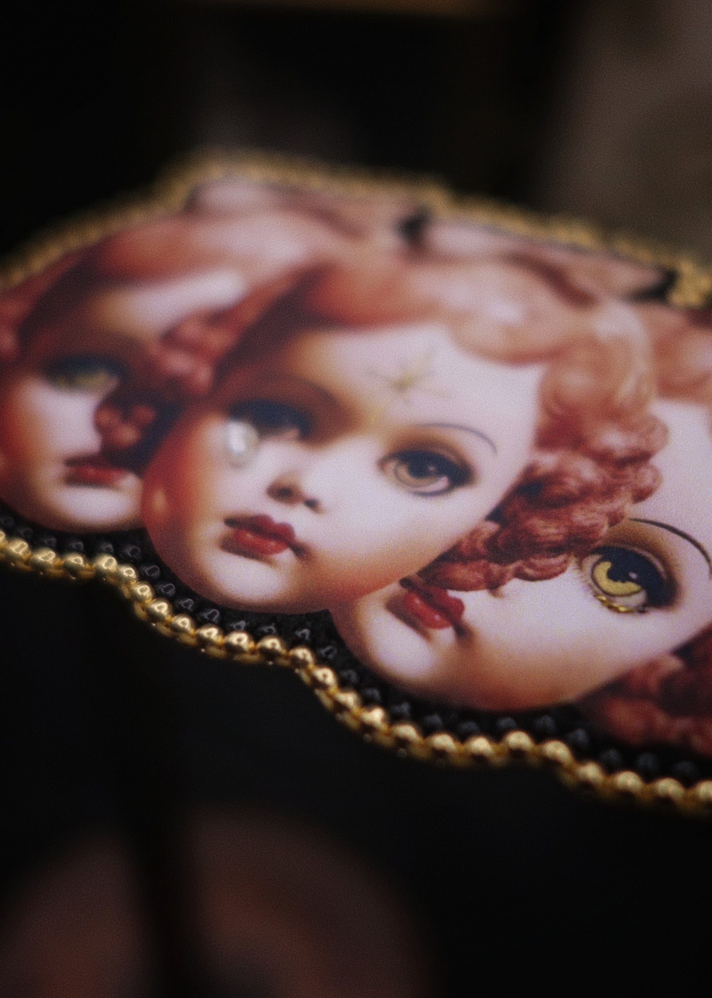 Broche triple tête
