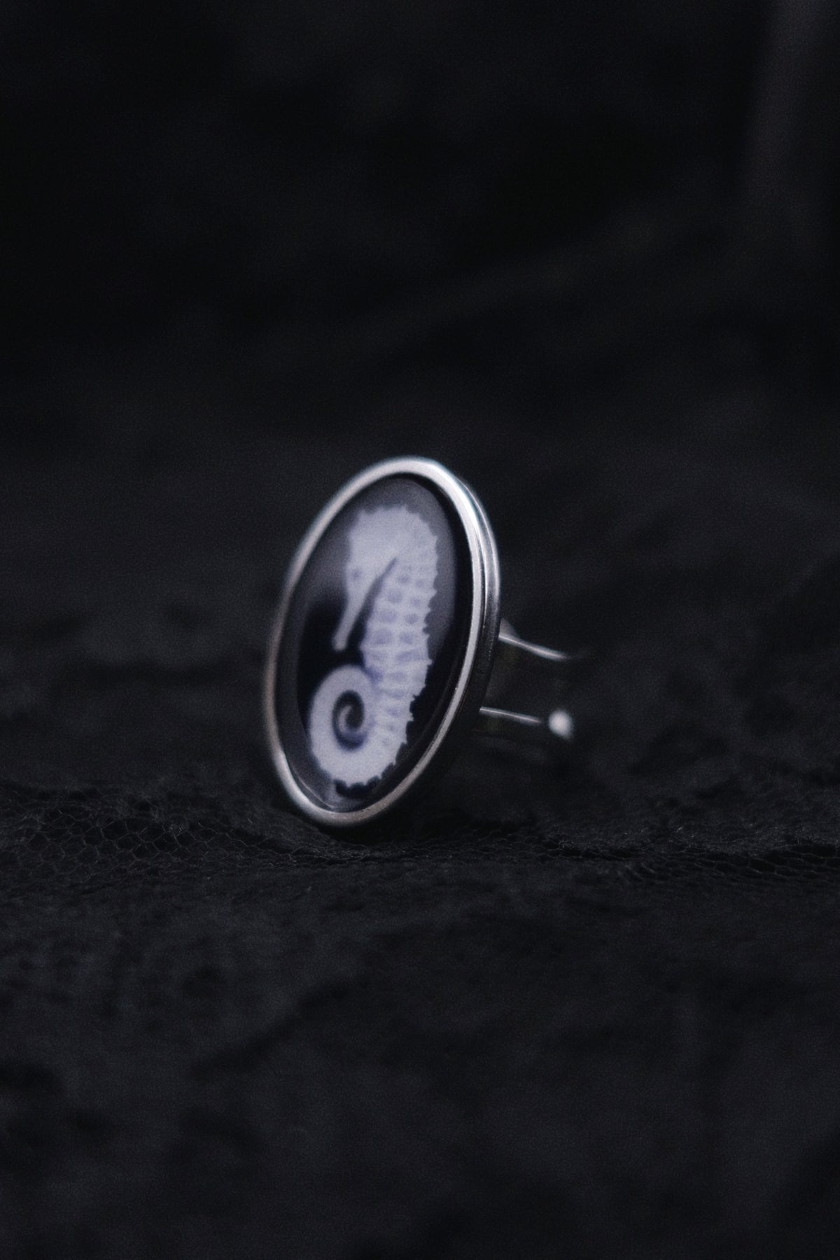 Bague hippocampe