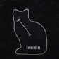 Broche chat noir