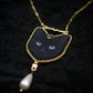 Collier tête de chat