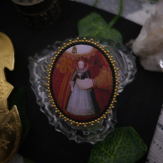 Broche poupée victorienne -- vide atelier