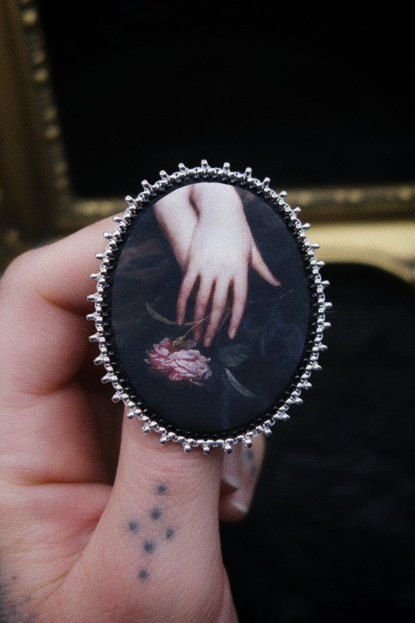 Broche tableau