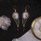 Boucles crâne de corbeau