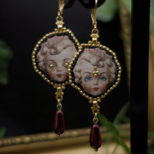 Boucles têtes de poupée