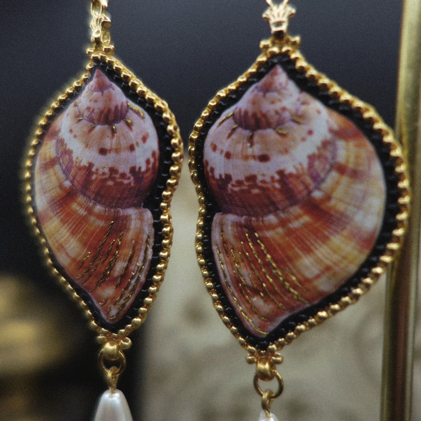 Boucles coquillage