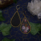Boucles nature morte fleurie