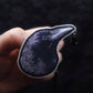 Broche tête de corbeau