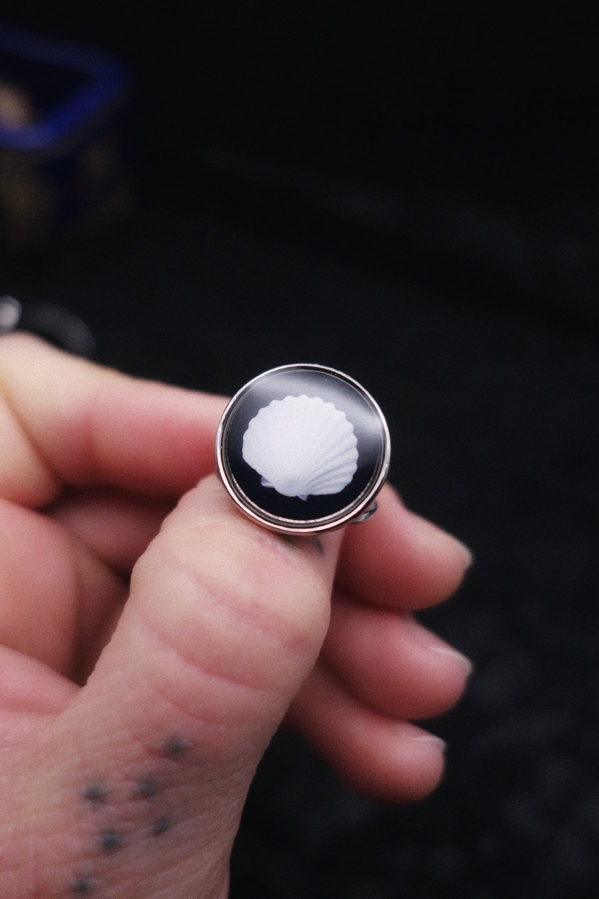 Bague coquillage