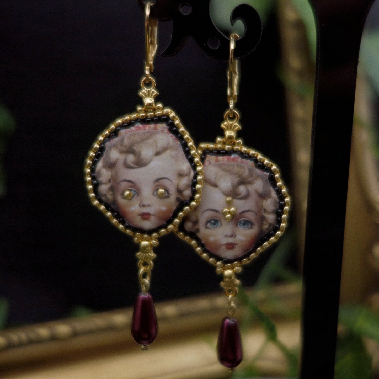 Boucles têtes de poupée