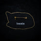 Broche renard "eat the rich"