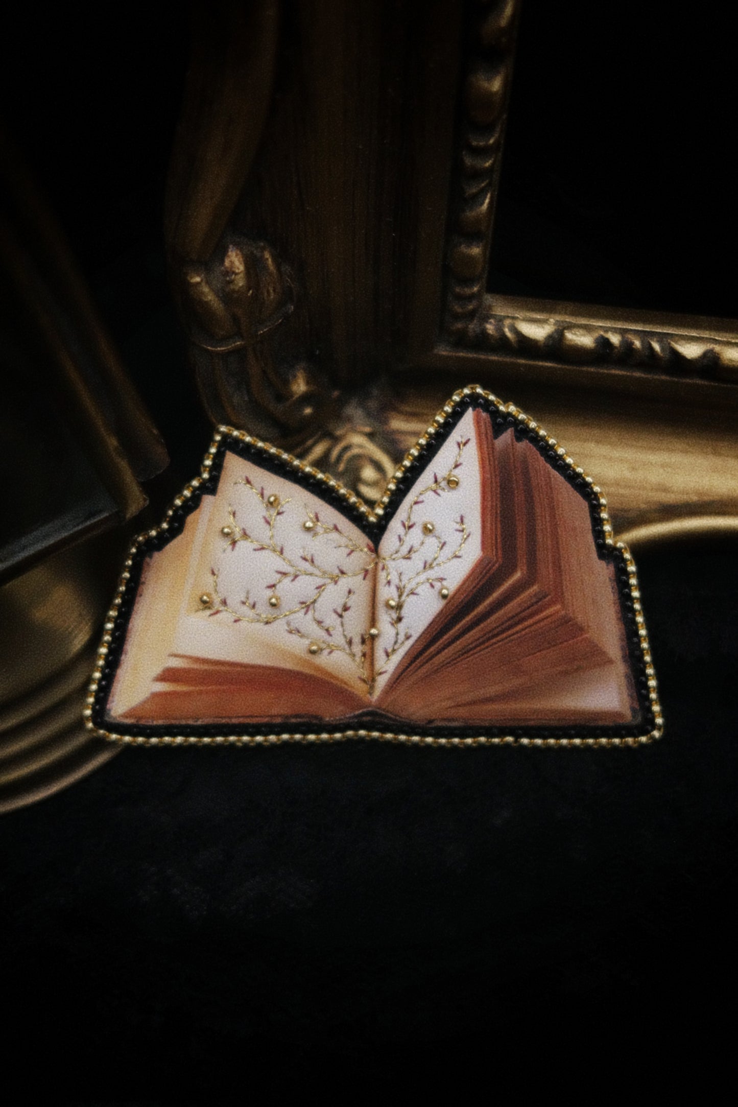 Broche livre