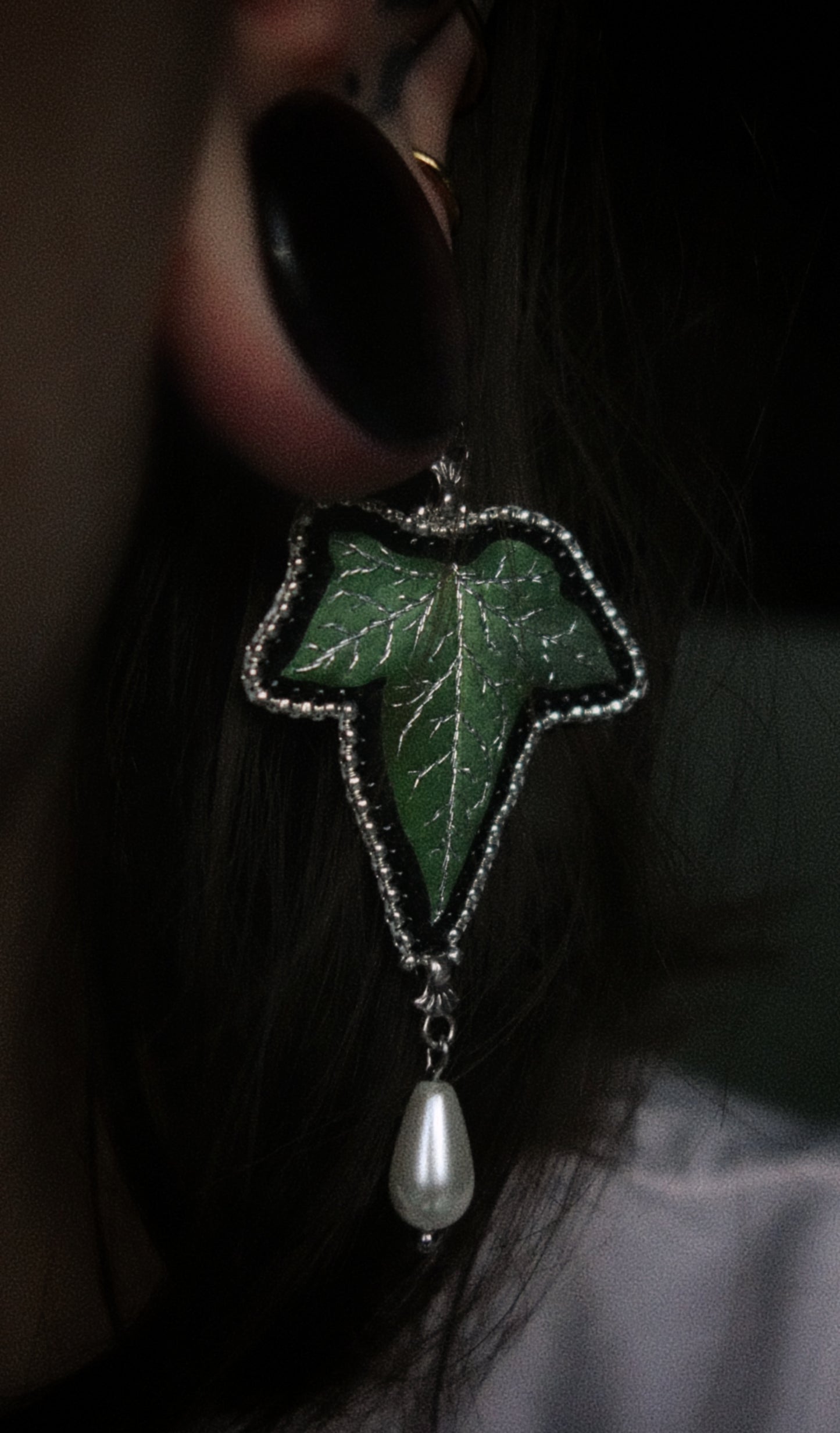 Boucles feuilles de lierre