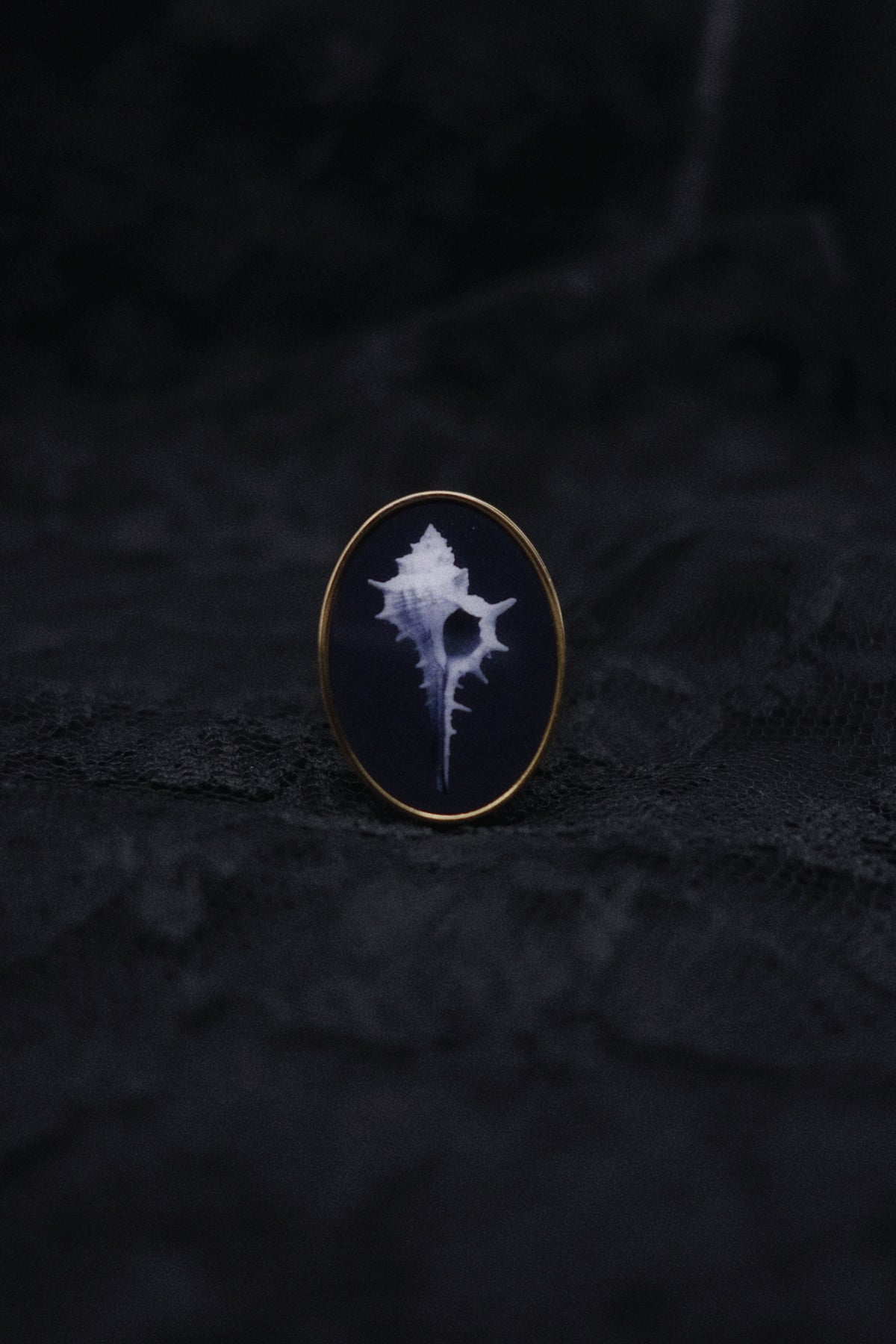 Bague coquillage