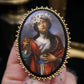 Broche tableau