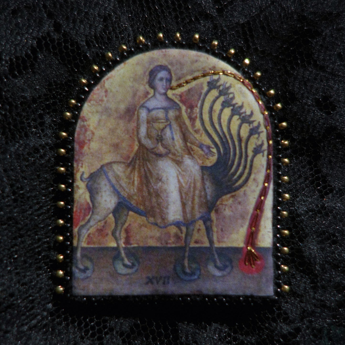 Broche tableau