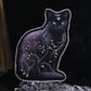 Broche chat noir