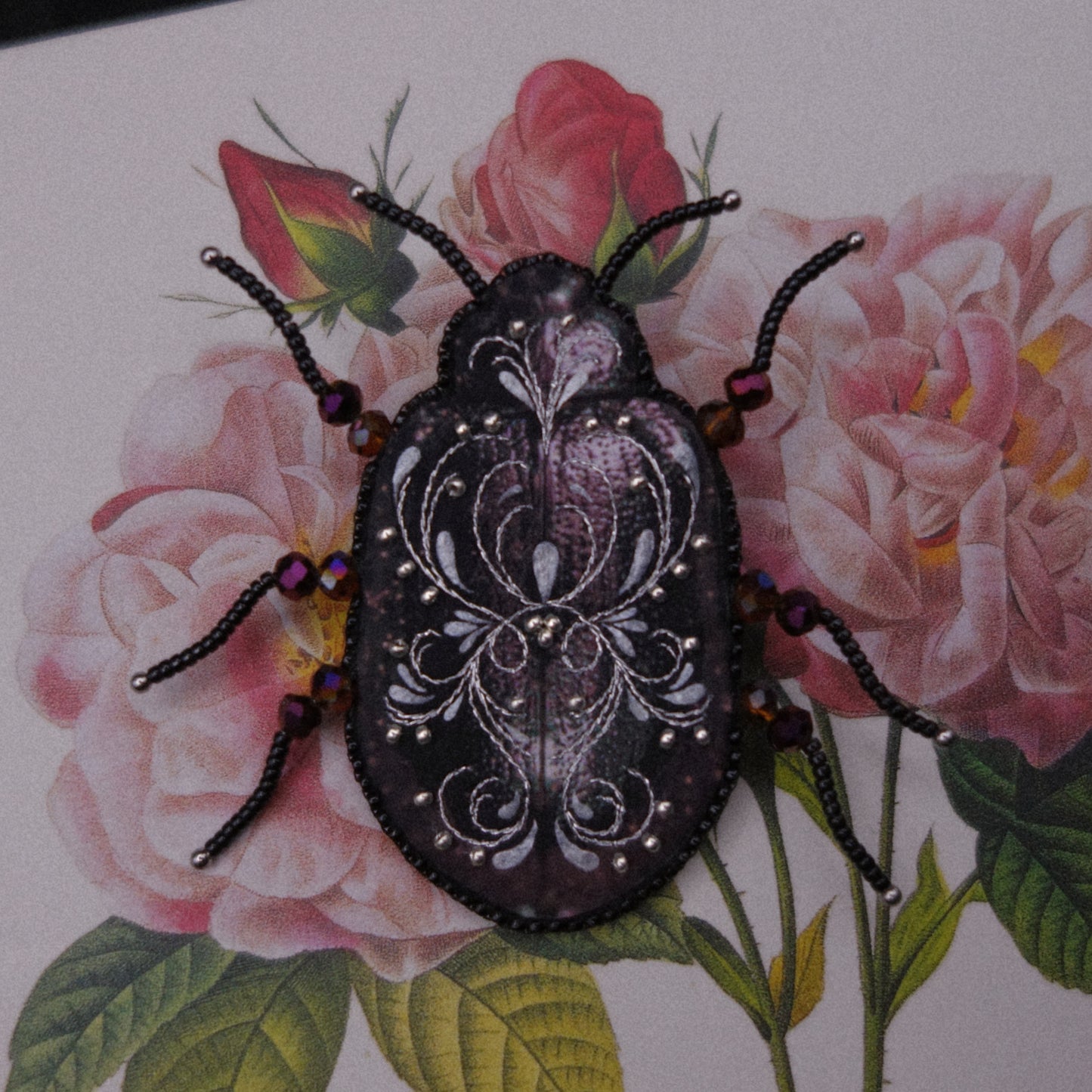 Broche scarabée