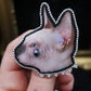 Broche chat