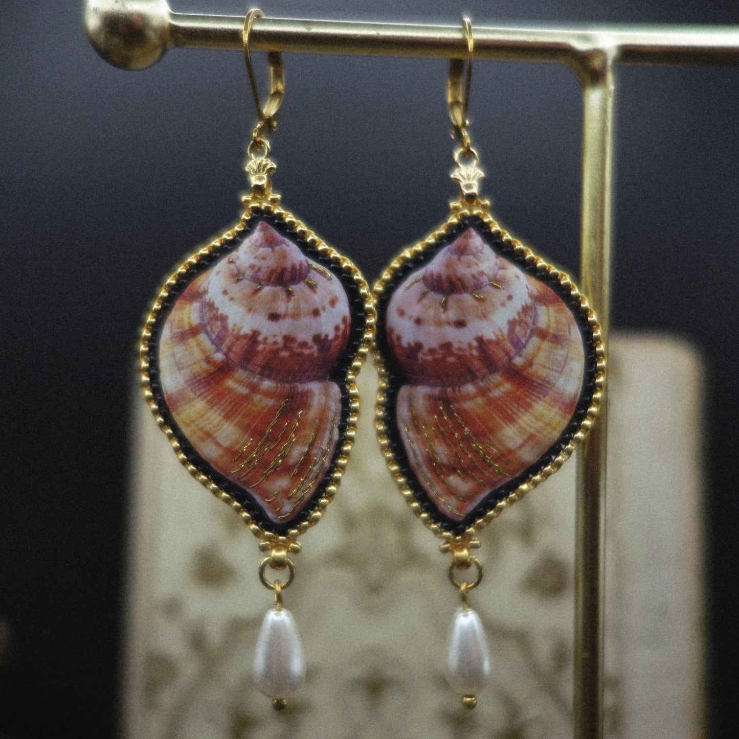 Boucles coquillage