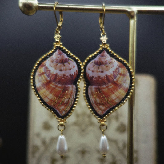 Boucles coquillage