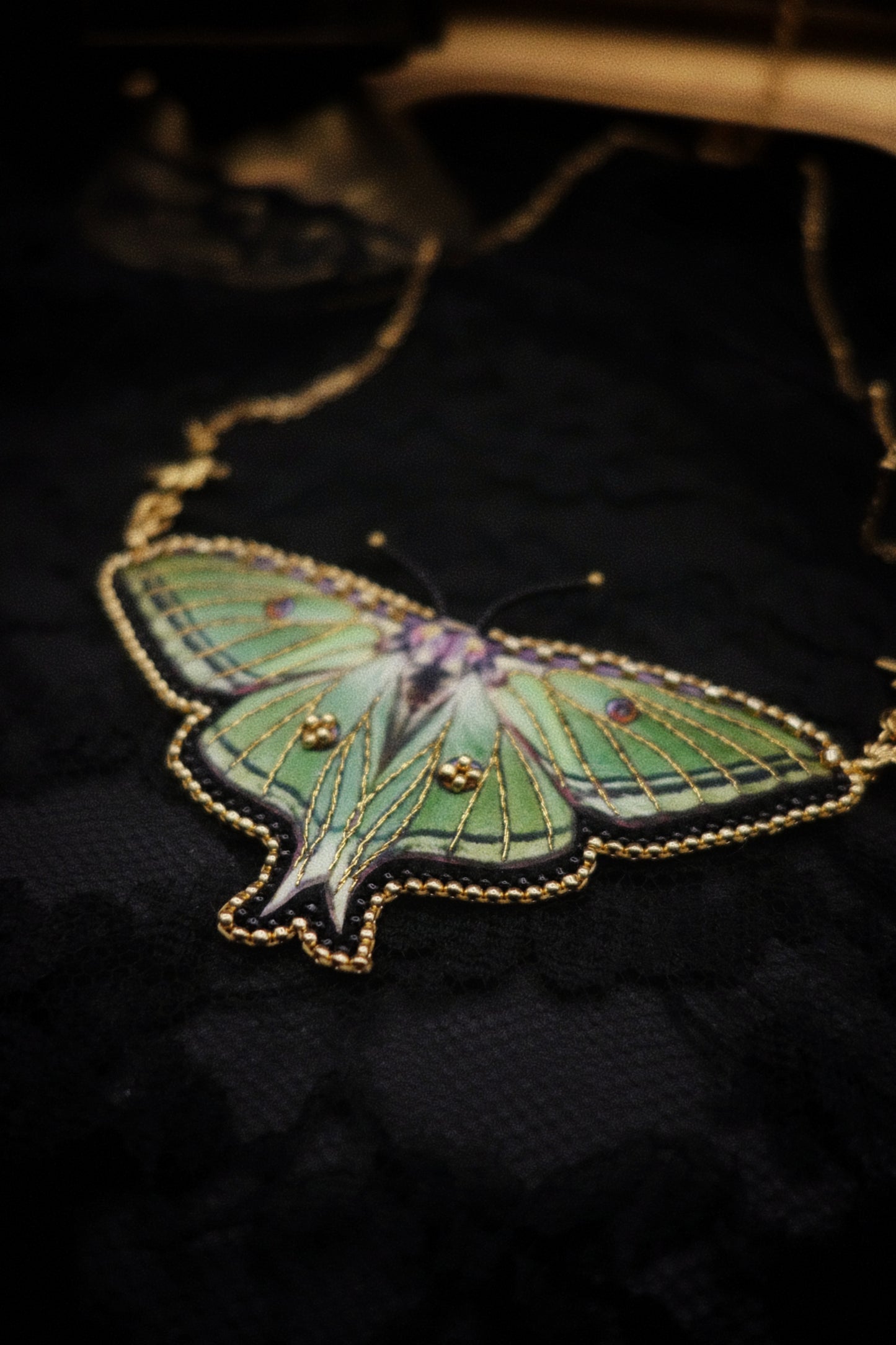Collier papillon