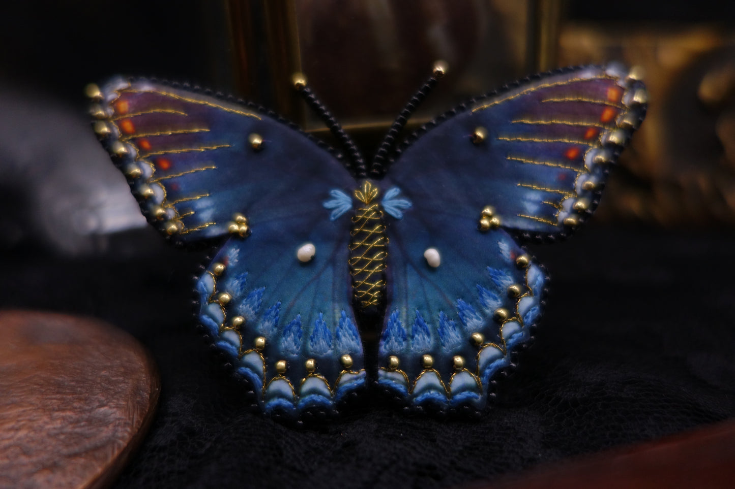 Broche papillon