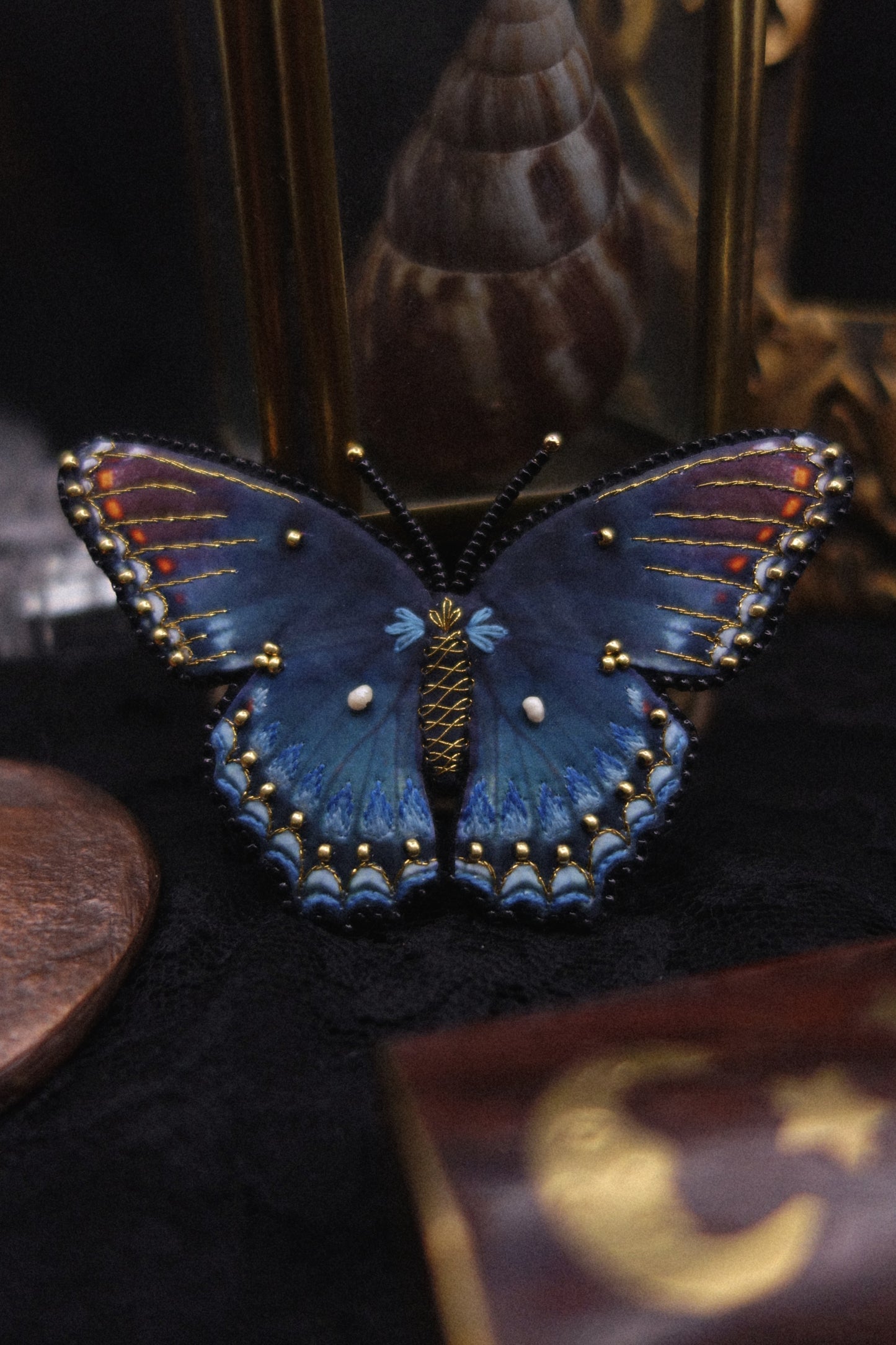 Broche papillon