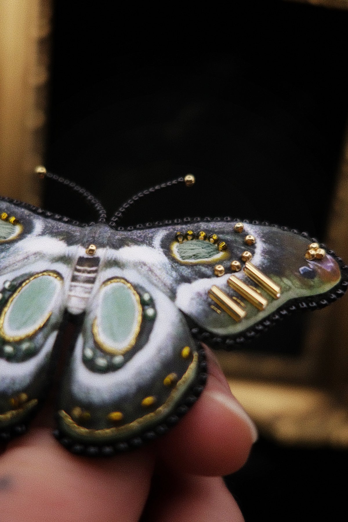 Broche papillon