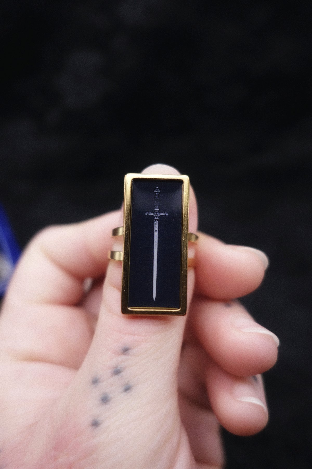 Bague épée