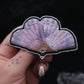Broche éventail