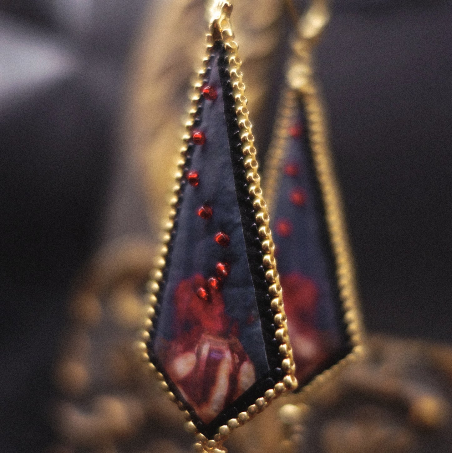 Boucles boîte et fleur