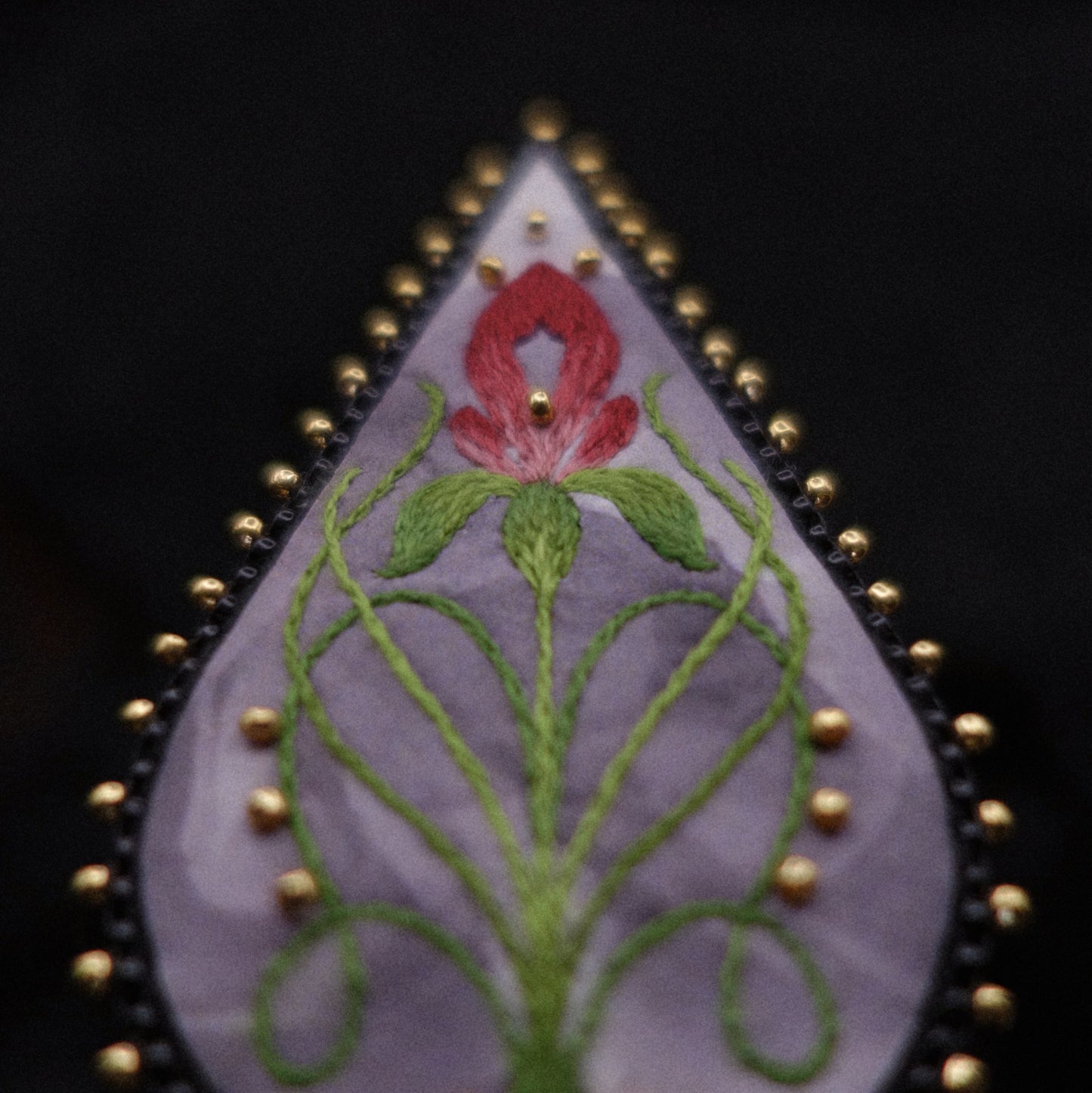 Broche fleur -- vide atelier