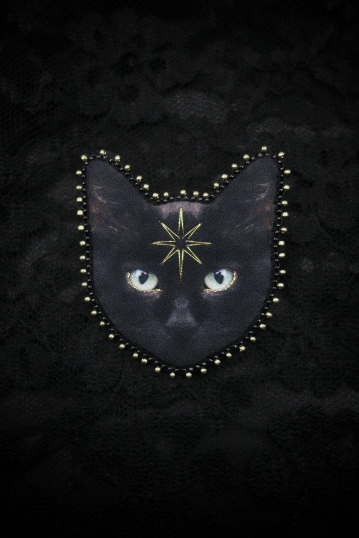 Broche chat