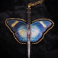 Collier papillon épée