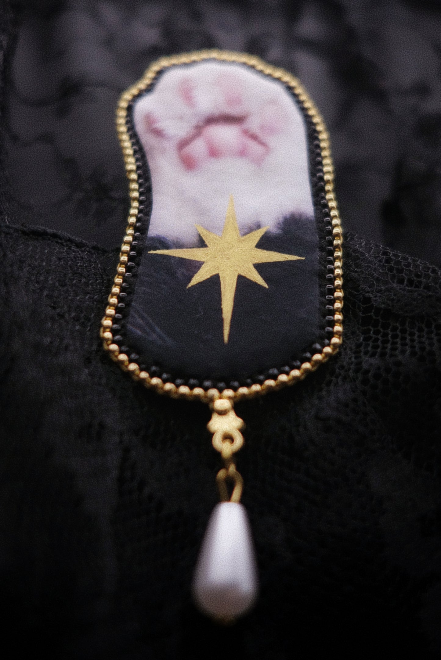 Broche patte de chat