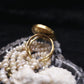 Bague "eat the rich"