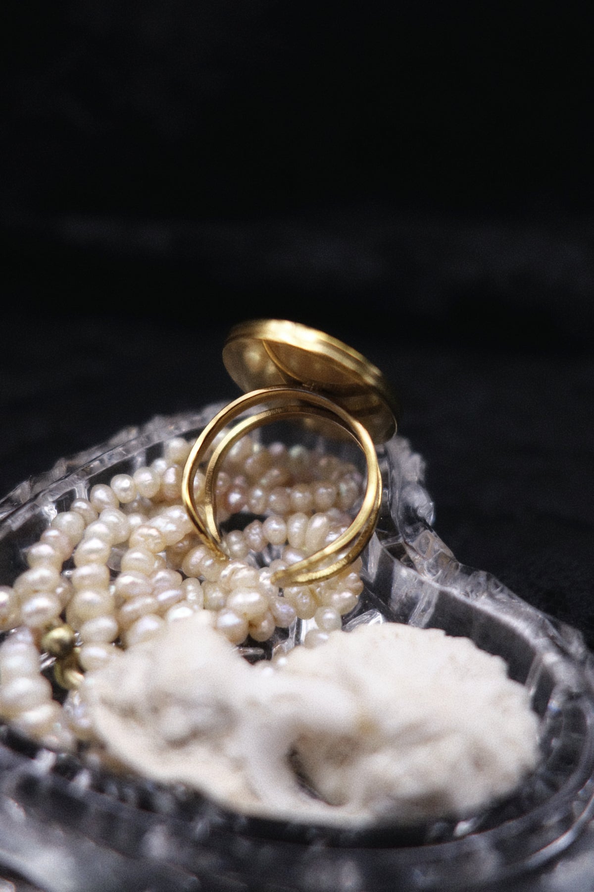 Bague "eat the rich"