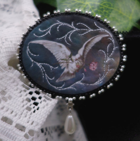 Broche colombe