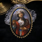 Broche tableau