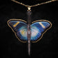 Collier papillon épée
